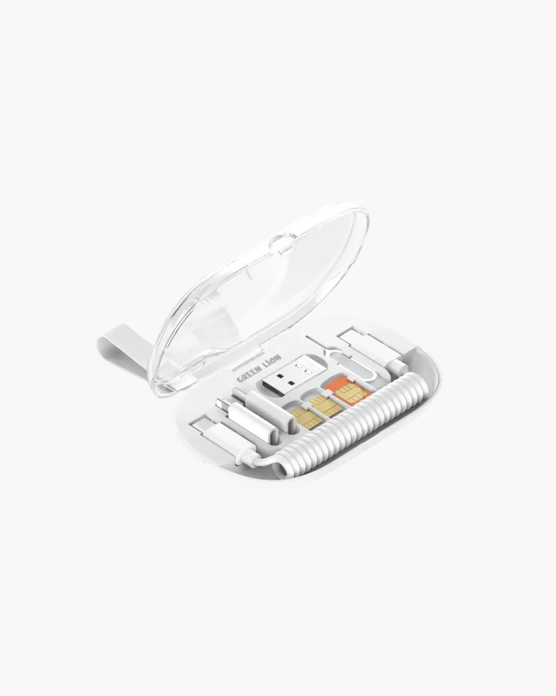 Green Lion Multifunctional Data cable set-white