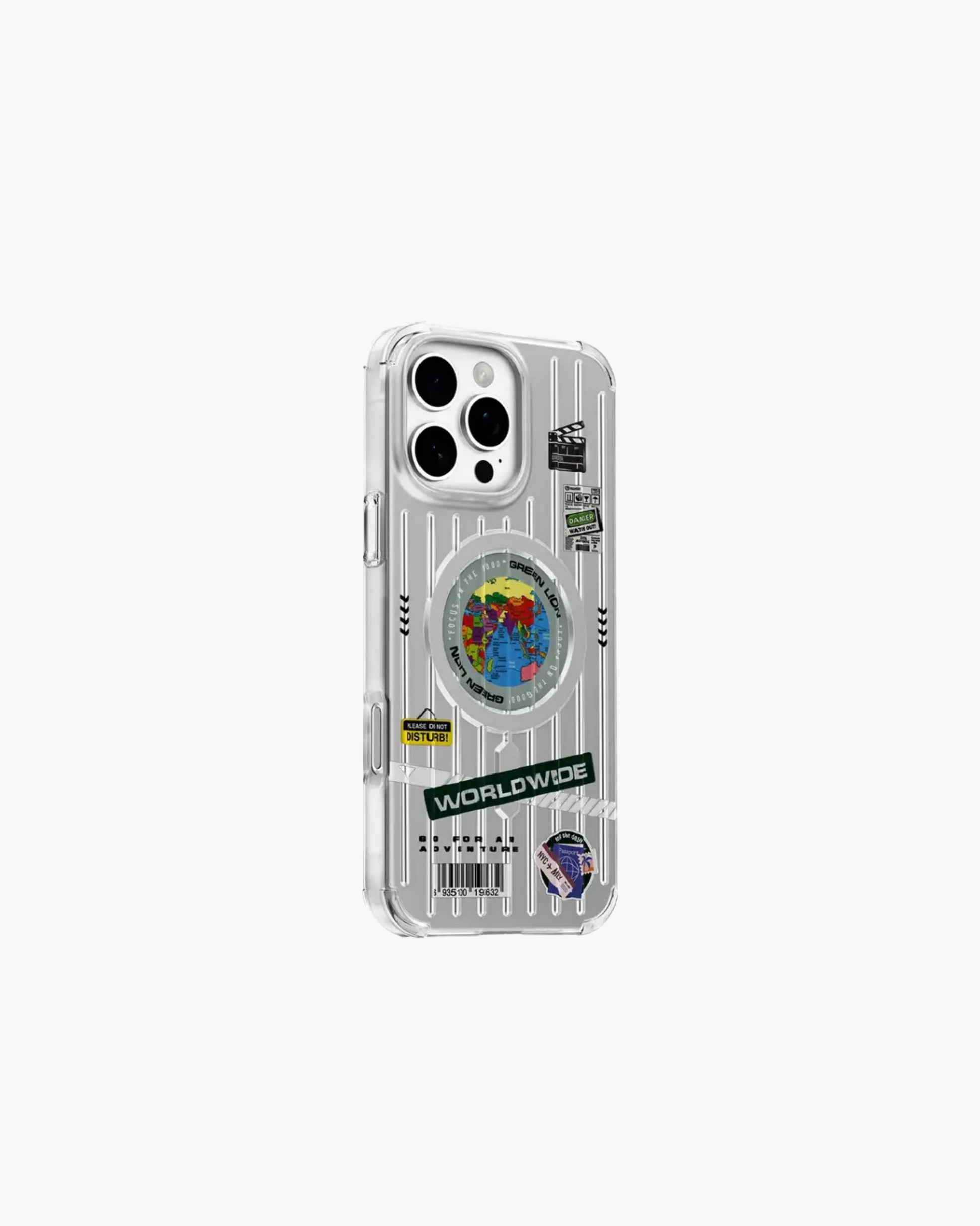 Green Lion Globe MagSafe Case for iPhone 16 Pro/ 16 Pro Max