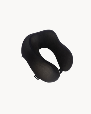 Green Lion Memory Foam Neck Pillow - Black