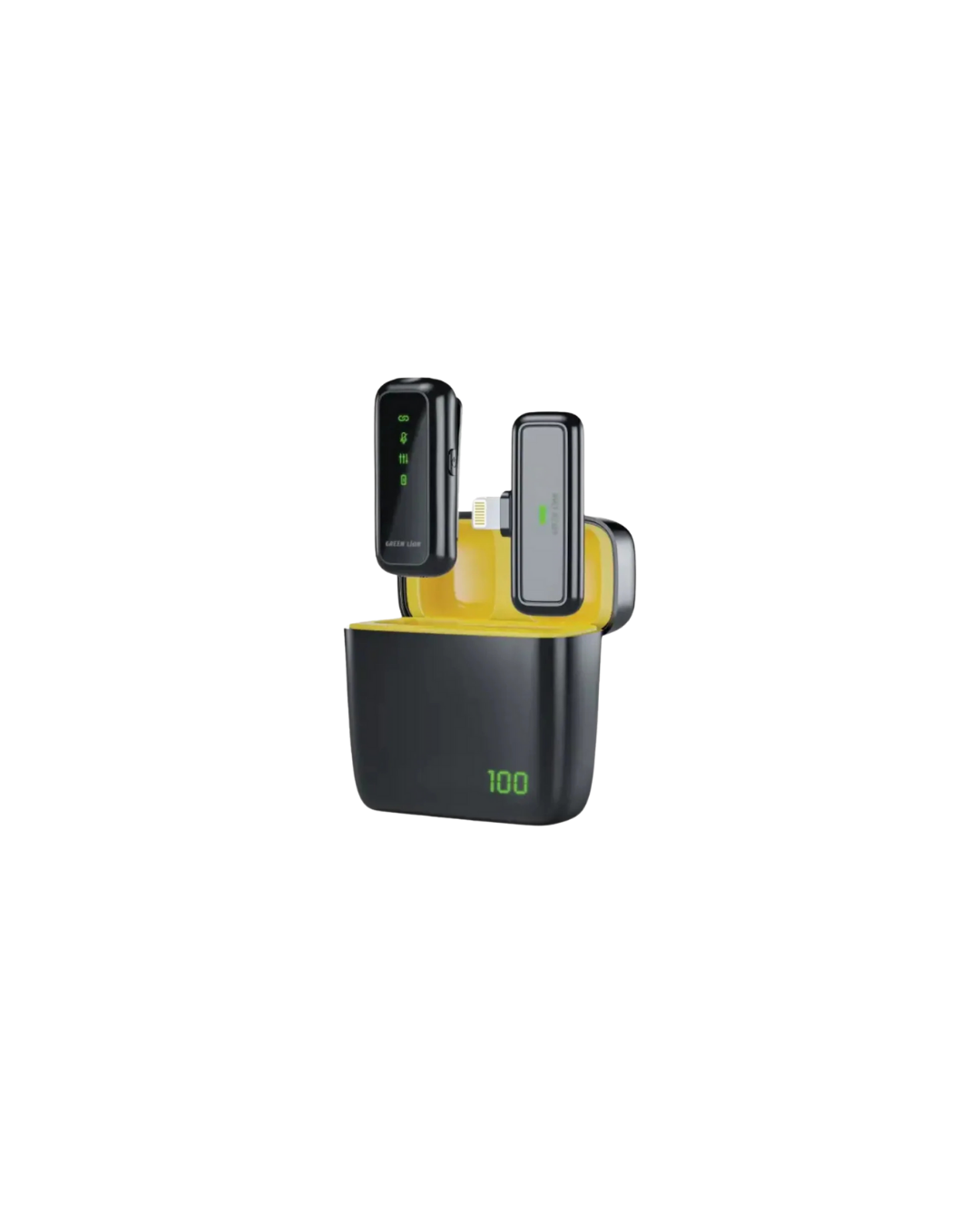 Green Lion 65X Microphone for Type-C / Lightning - Black