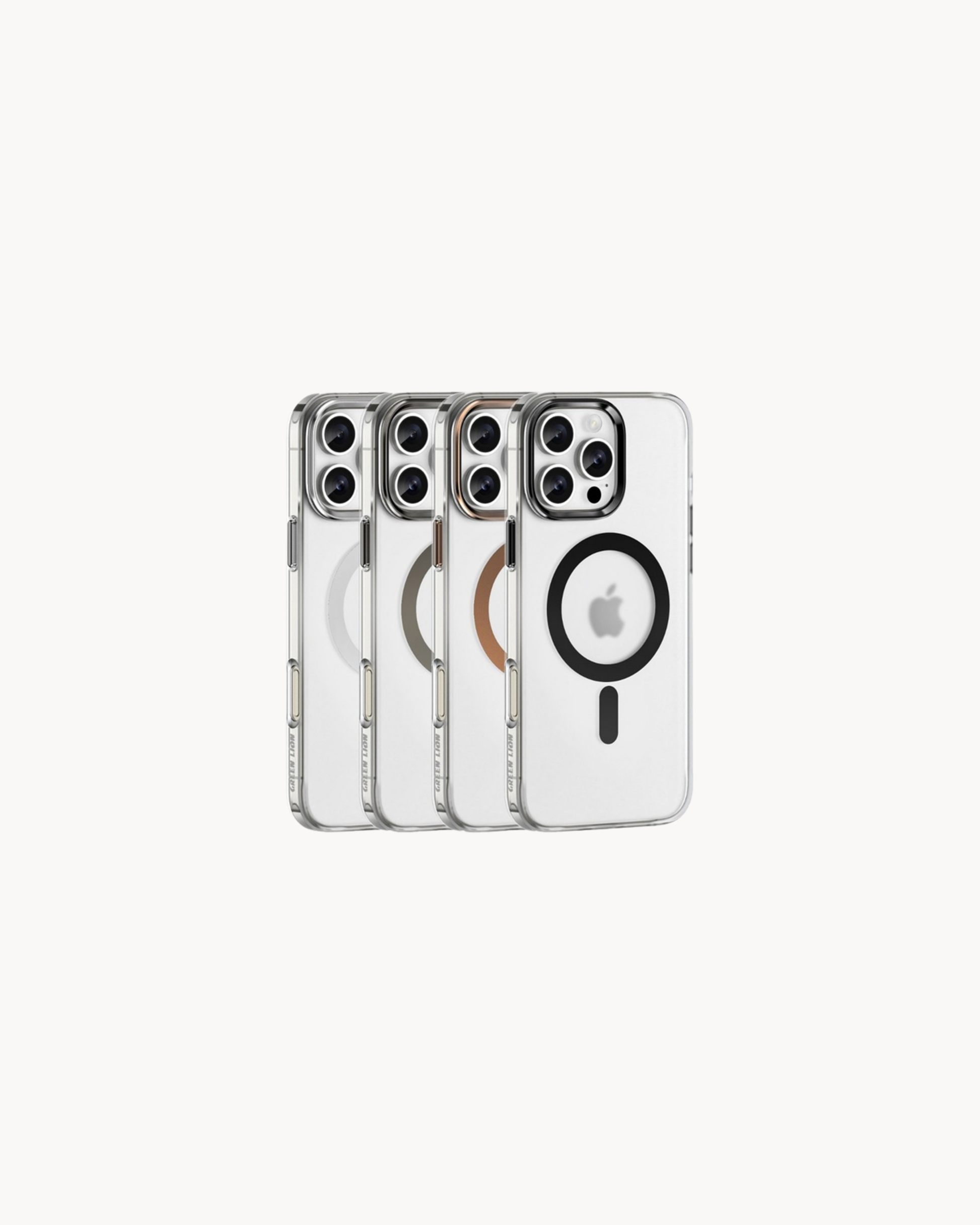 Green Lion Matte MagSafe Case for iPhone 16 Pro Max / 16 Pro