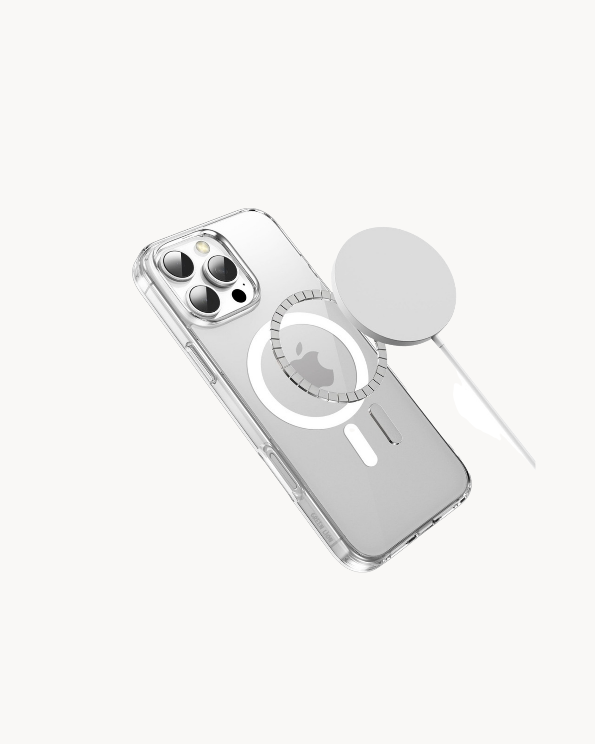 Green Lion MagSafe Crystal Clear for iPhone Clear