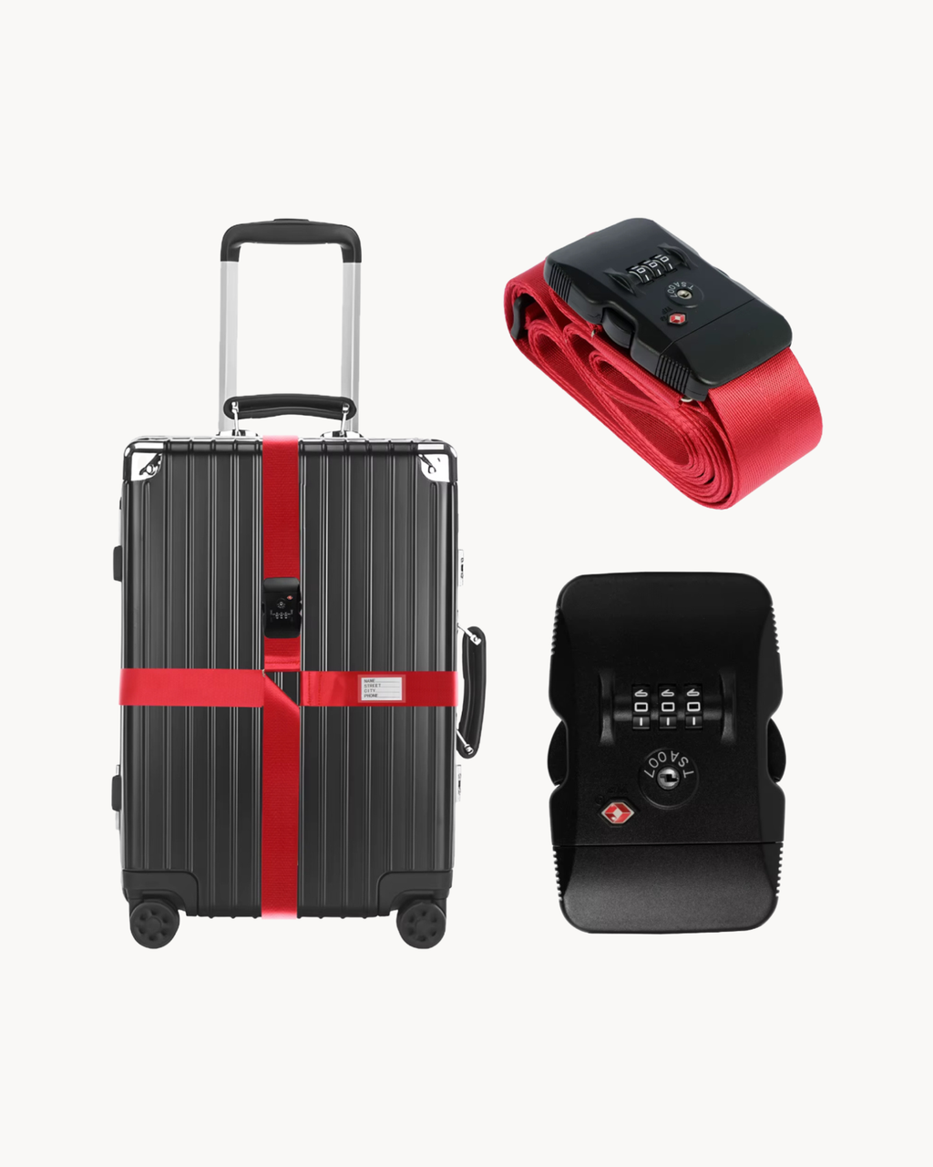 Coteci TE 004 BG  Luggage Strap