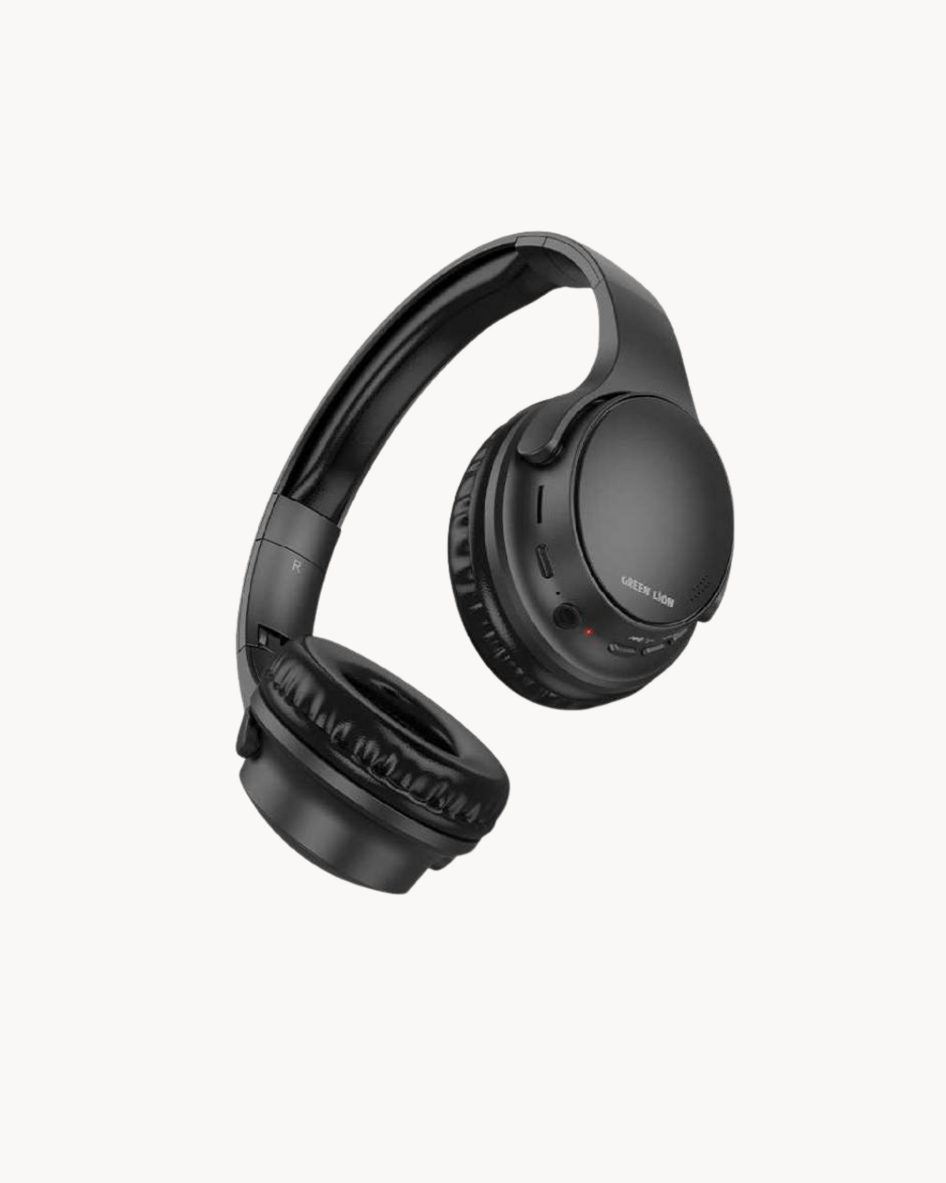 Green Lion Comfort Plus Headphones - Black
