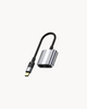 Green Lion 2 In 1 Splitter Adapter Type-C to Dual Type-C - Gray
