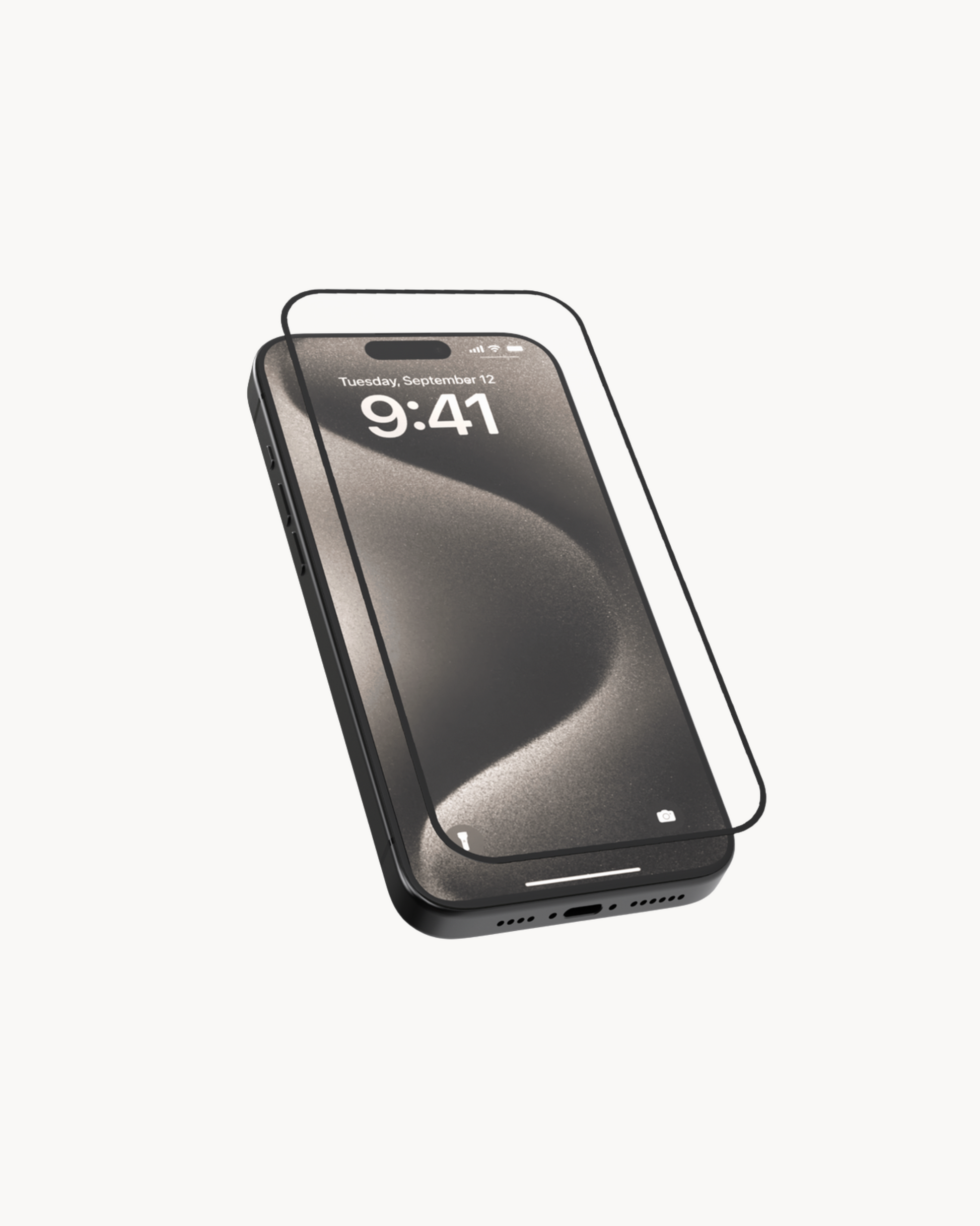 Levelo 2.5D Silk Print Silicone Edge