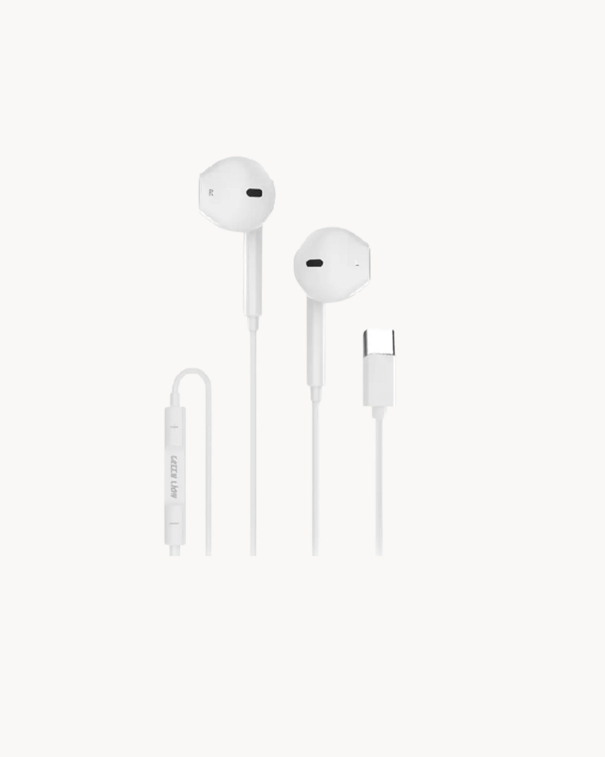 Green Lion Stereo Earphone With Type-C Connector