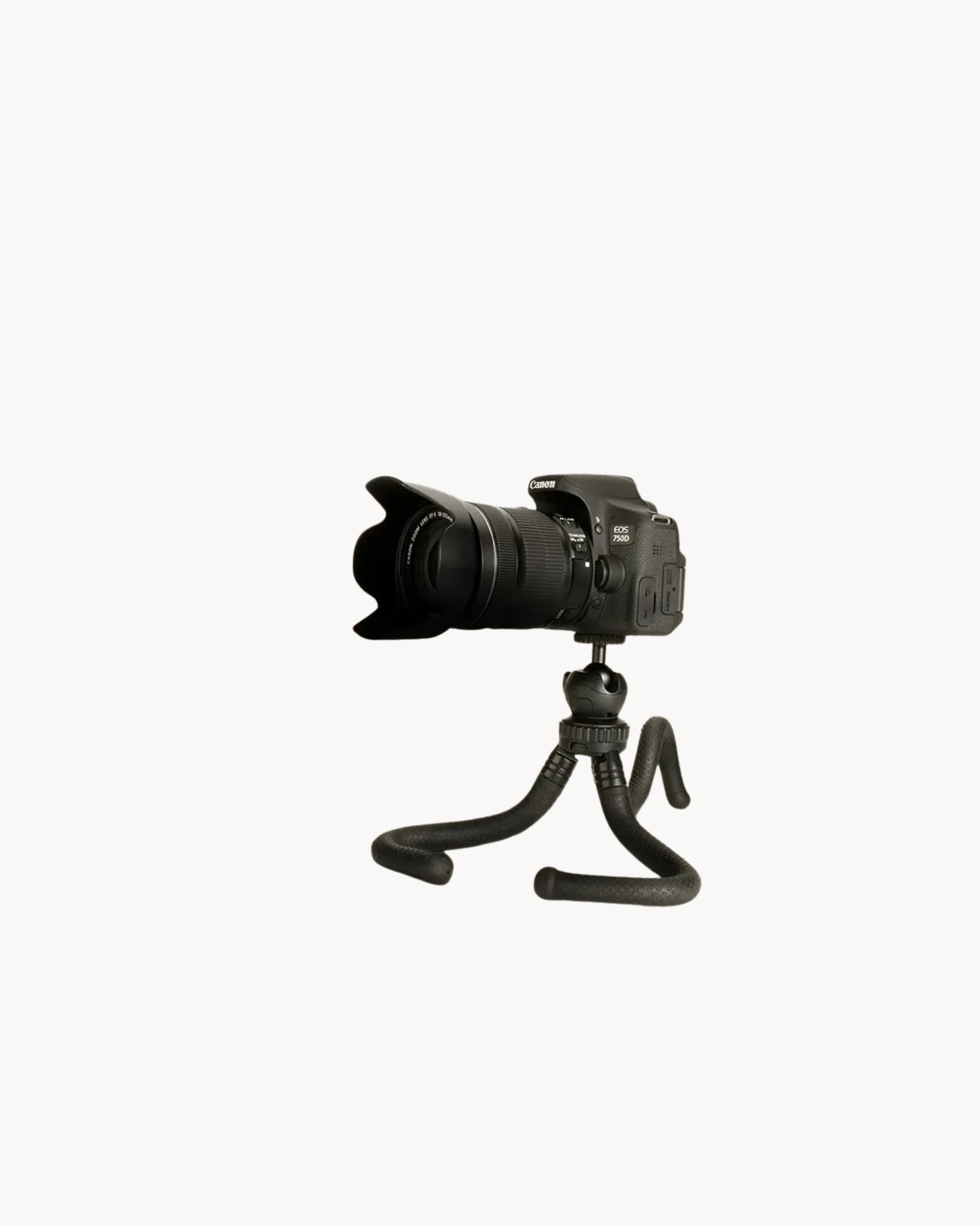 Green Lion Flexible Tripod with Foam Grips - Black