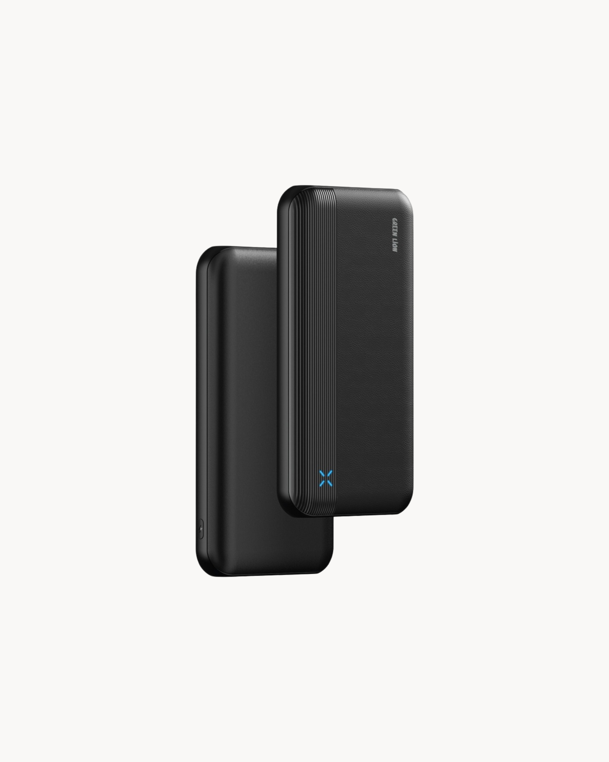 Green Lion Milos 10000mAh Powerbank - Black