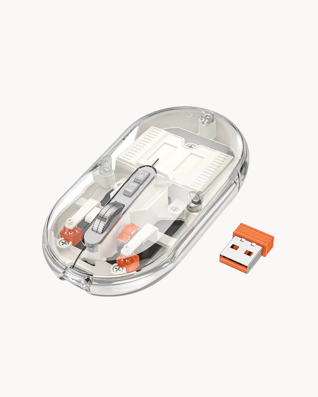 Hoco Magnetic Silent Transparent Mouse GM35