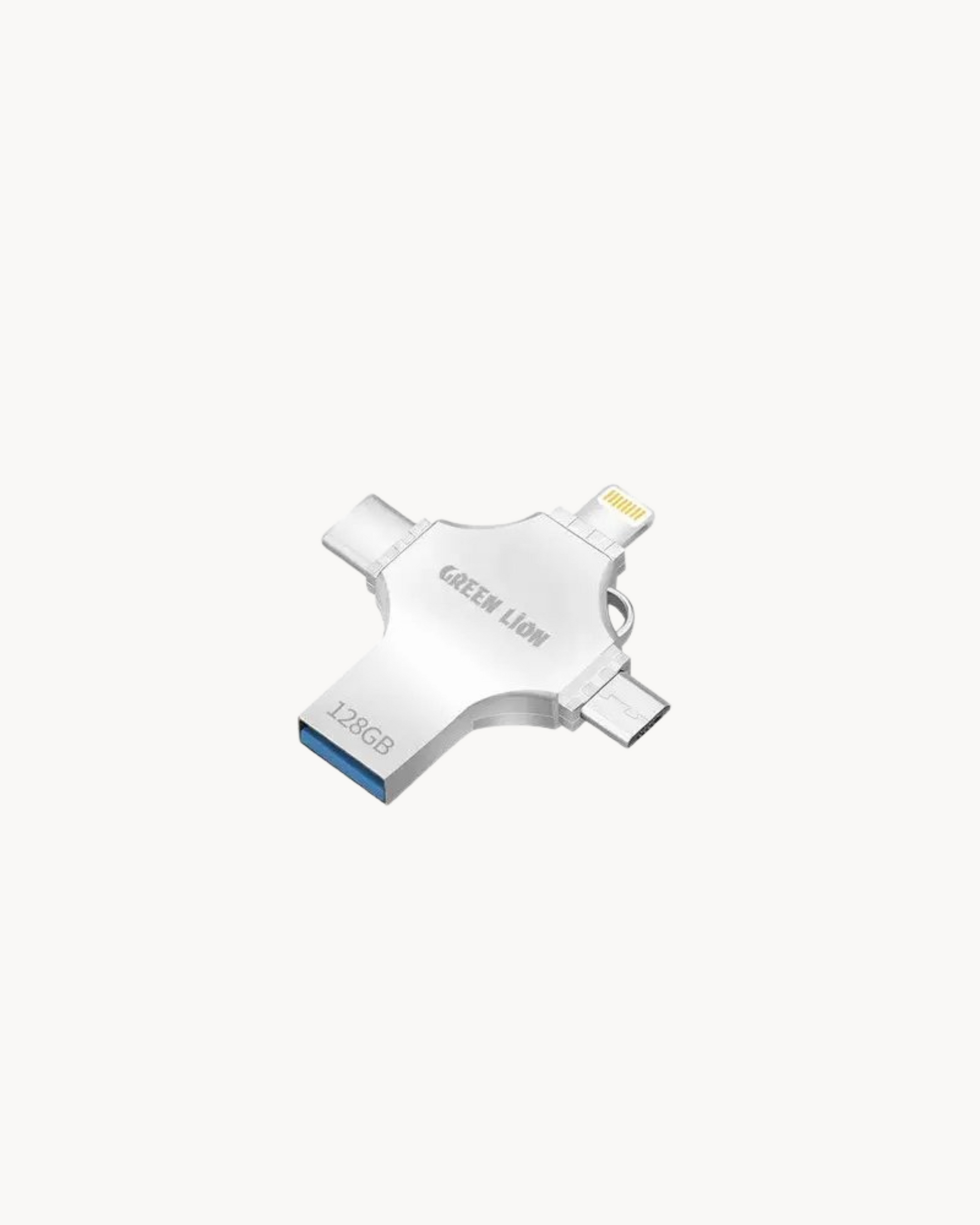 Green Lion 4 in 1 USB Flash Drive 512/128/64 GB