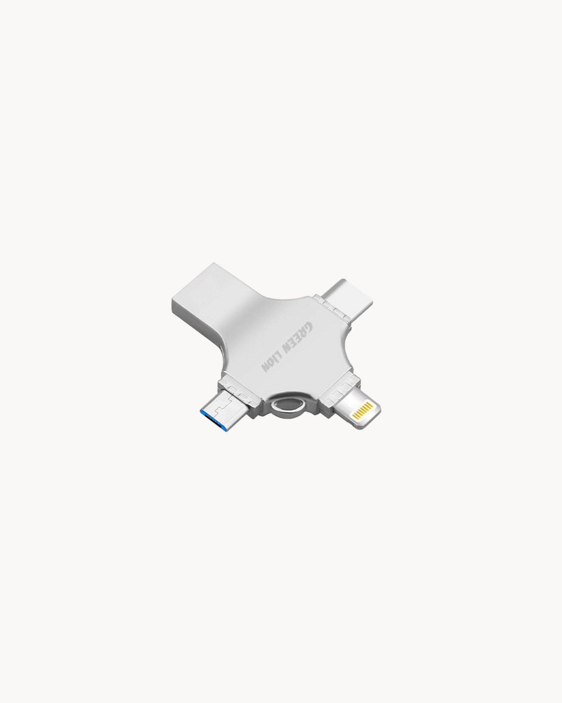 Green Lion 4 in 1 USB Flash Drive 512/128/64 GB