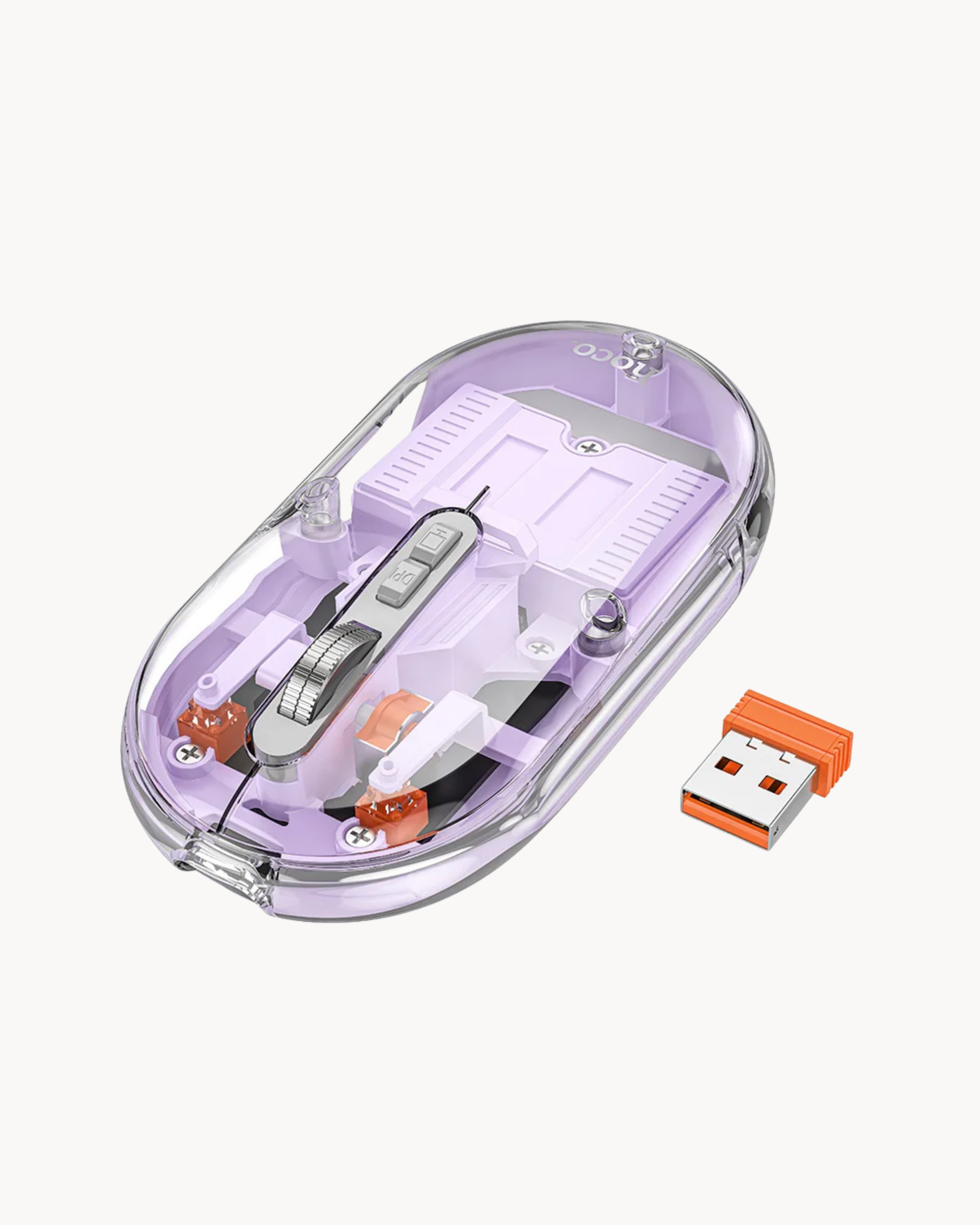 Hoco Magnetic Silent Transparent Mouse GM35