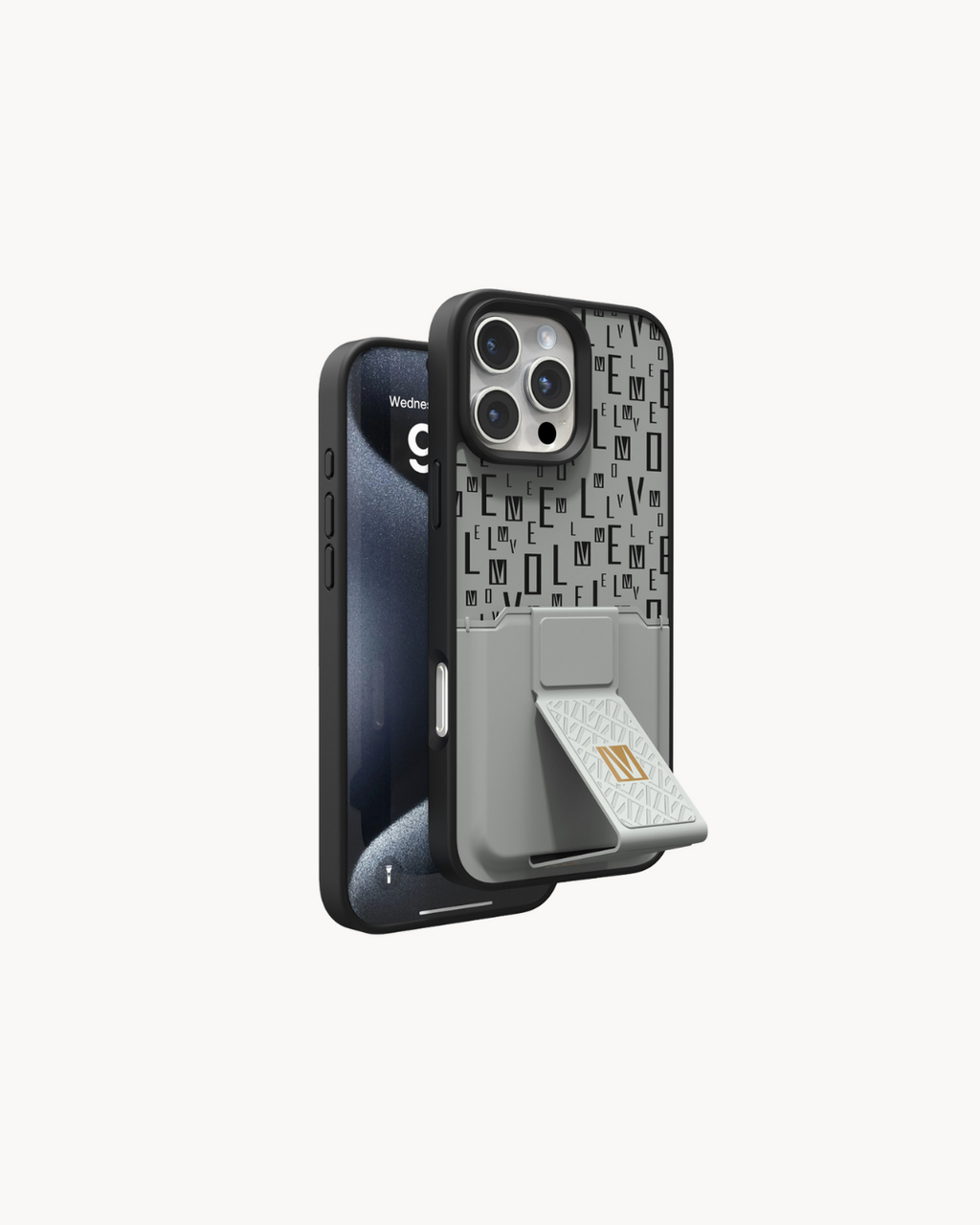 The Levelo Morphix Gripstand Case with Cardholder