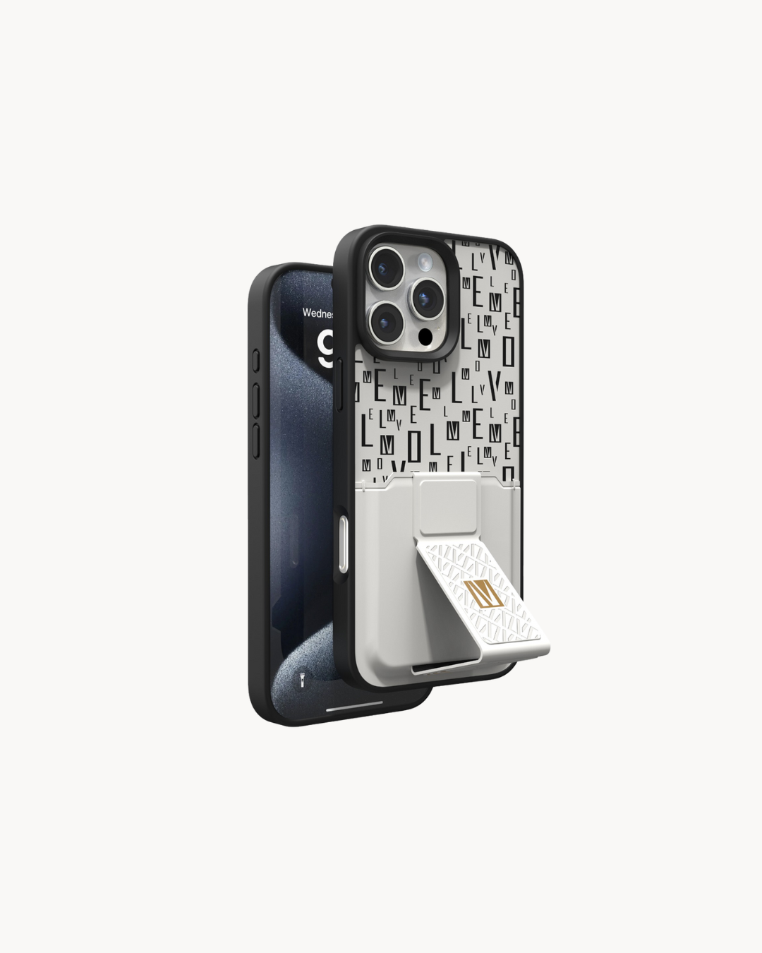 The Levelo Morphix Gripstand Case with Cardholder