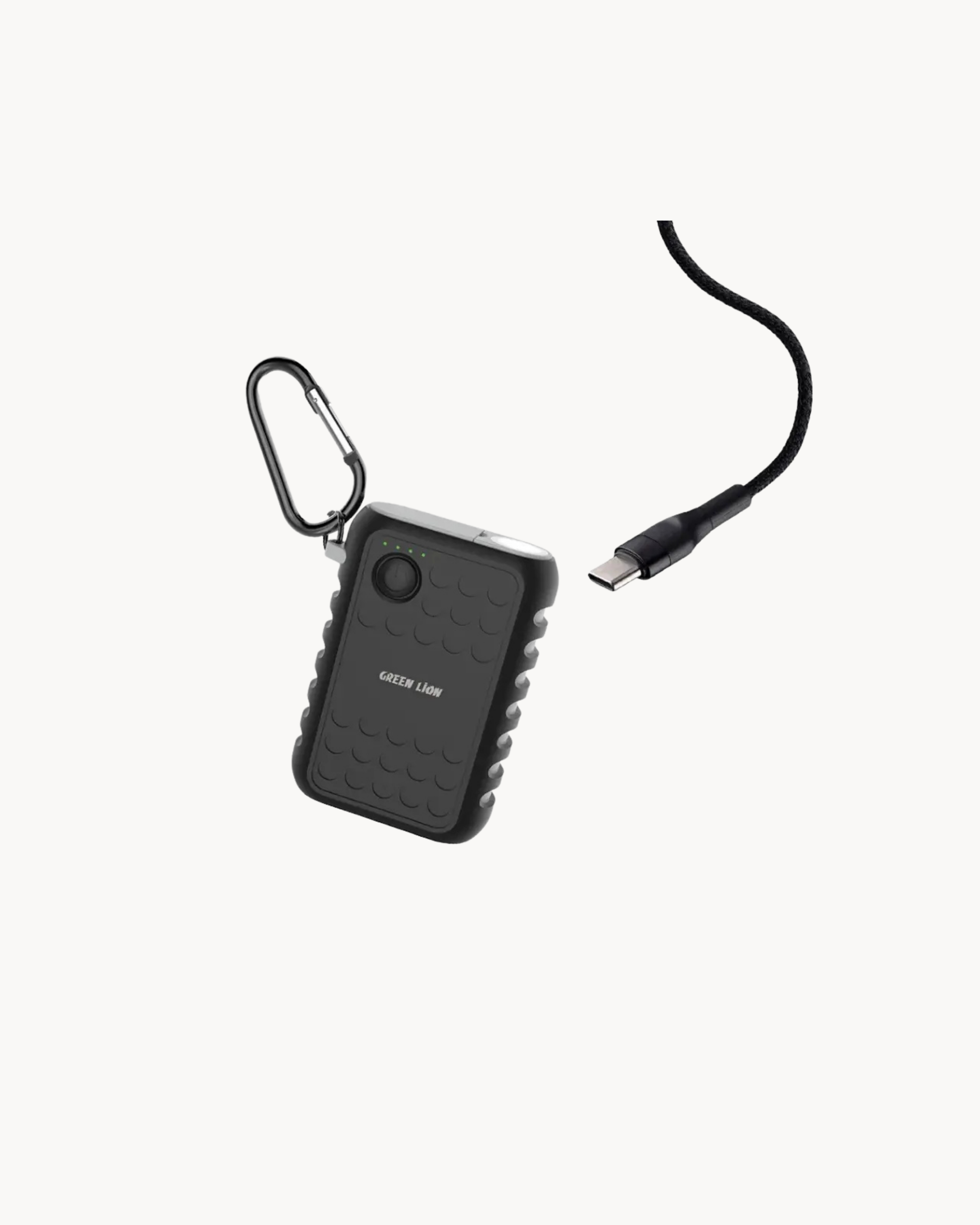 Green Lion Armor 10050mAh Power Bank PD 20W - Black