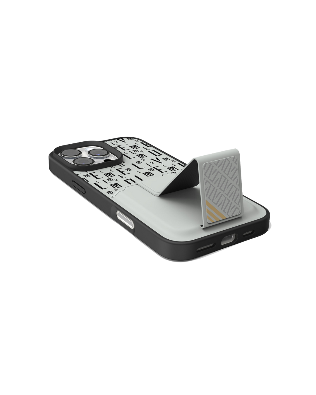 The Levelo Morphix Gripstand Case with Cardholder