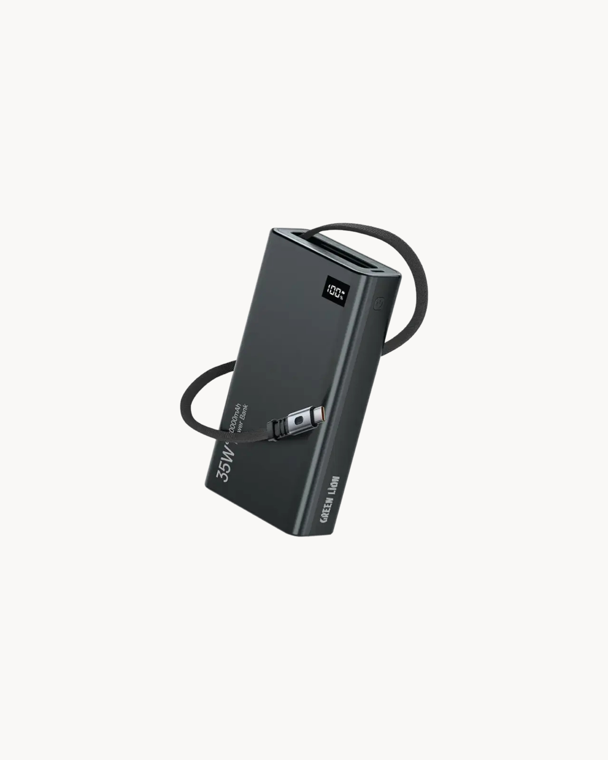 Green Lion Retractable 35W 20000mAh Power Bank