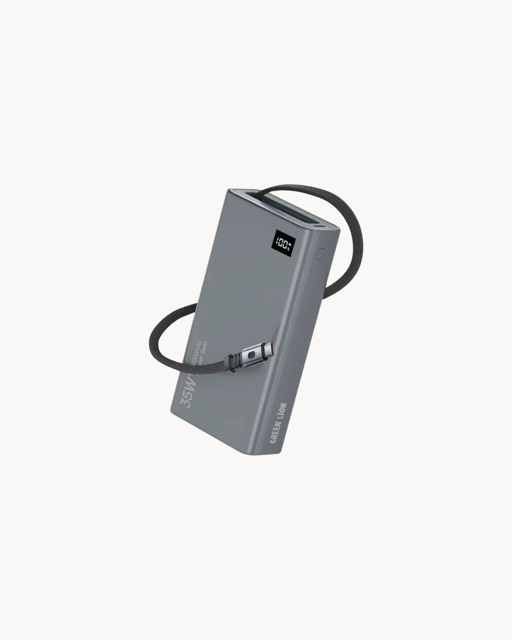 Green Lion Retractable 35W 20000mAh Power Bank