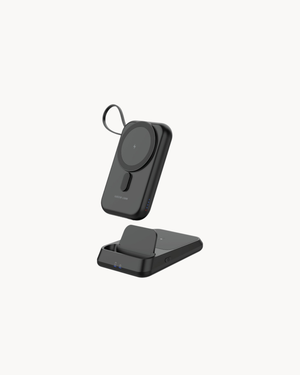Green Lion 3 in 1 Magsafe 10000mAh Power Bank - Black