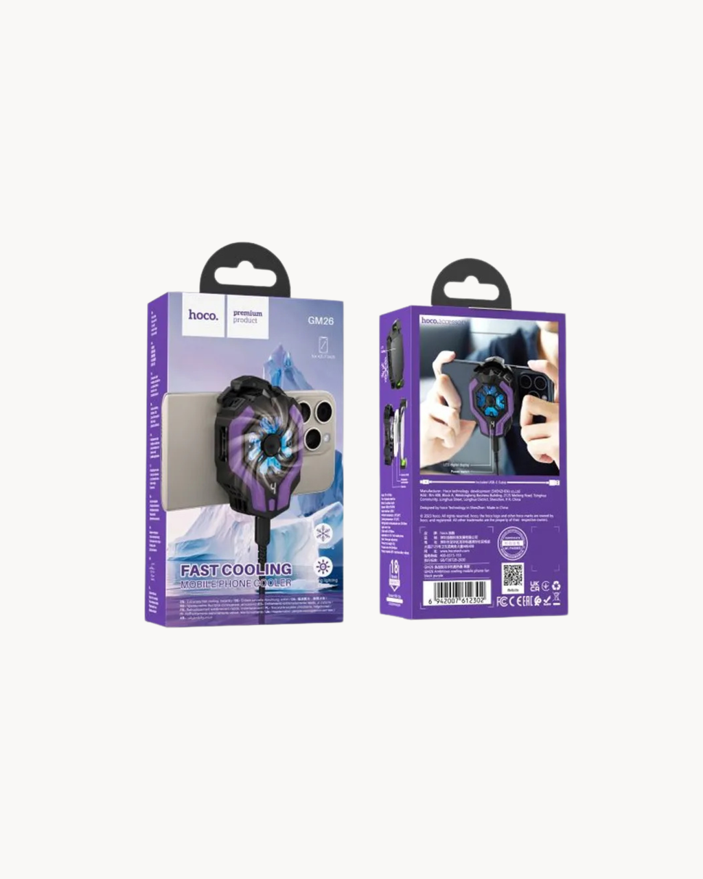 Hoco GM26 Ambitious Mobile Phone Cooling Fan