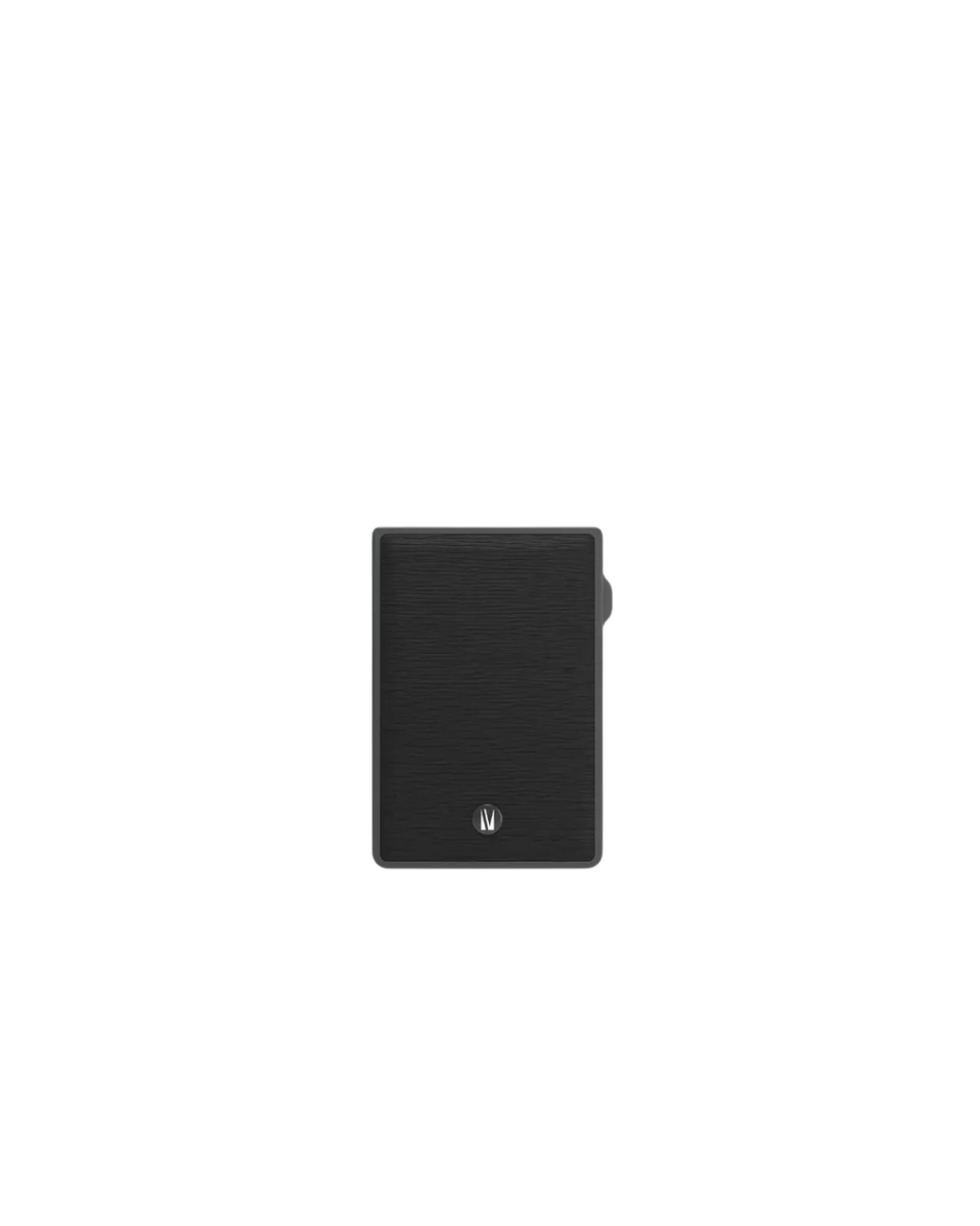 Levelo Lusso MagSafe Saffiano Leather Cardholder - Black