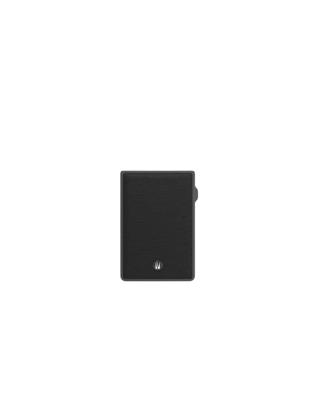 Levelo Lusso MagSafe Saffiano Leather Cardholder - Black