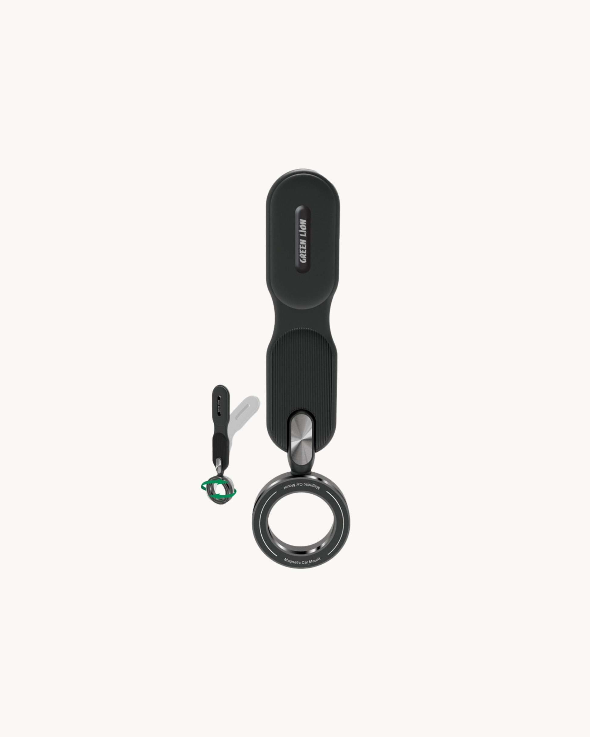 Green Lion Flexible MagSafe Car Holder - Black