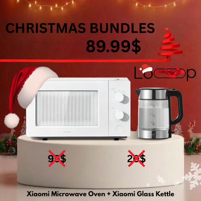 Xiaomi Microwave Oven + Xiaomi Glass Kettle