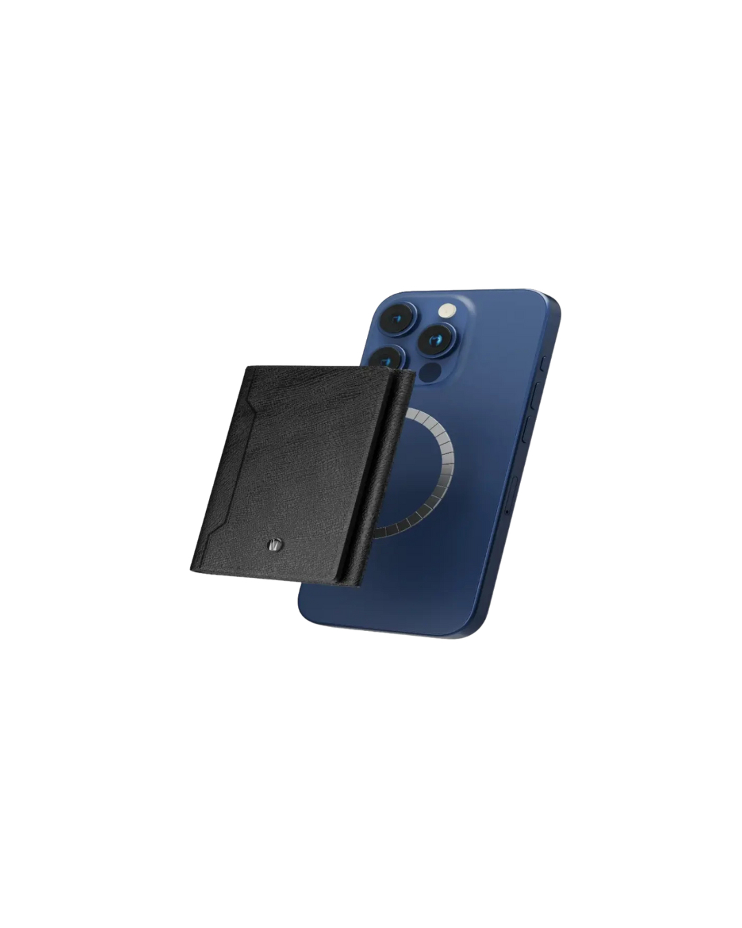 Levelo Mitte 8 in 1 Magsafe Cardholder Wallet - Black