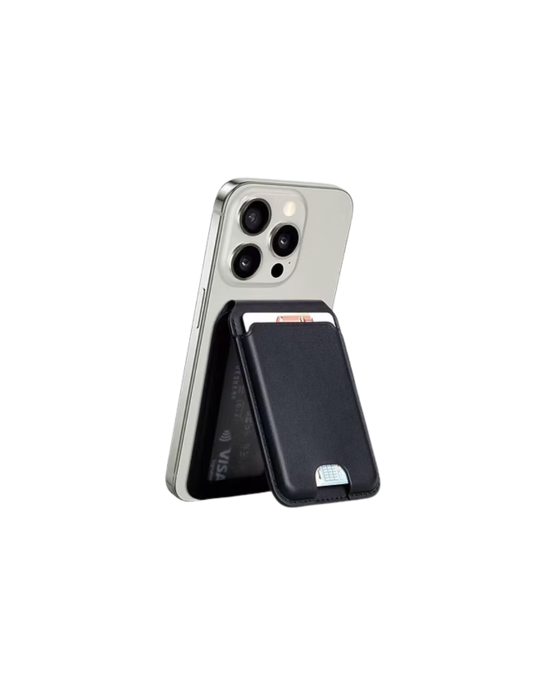 Suitable for Apple 15 pro magnetic folding stand magsafe card