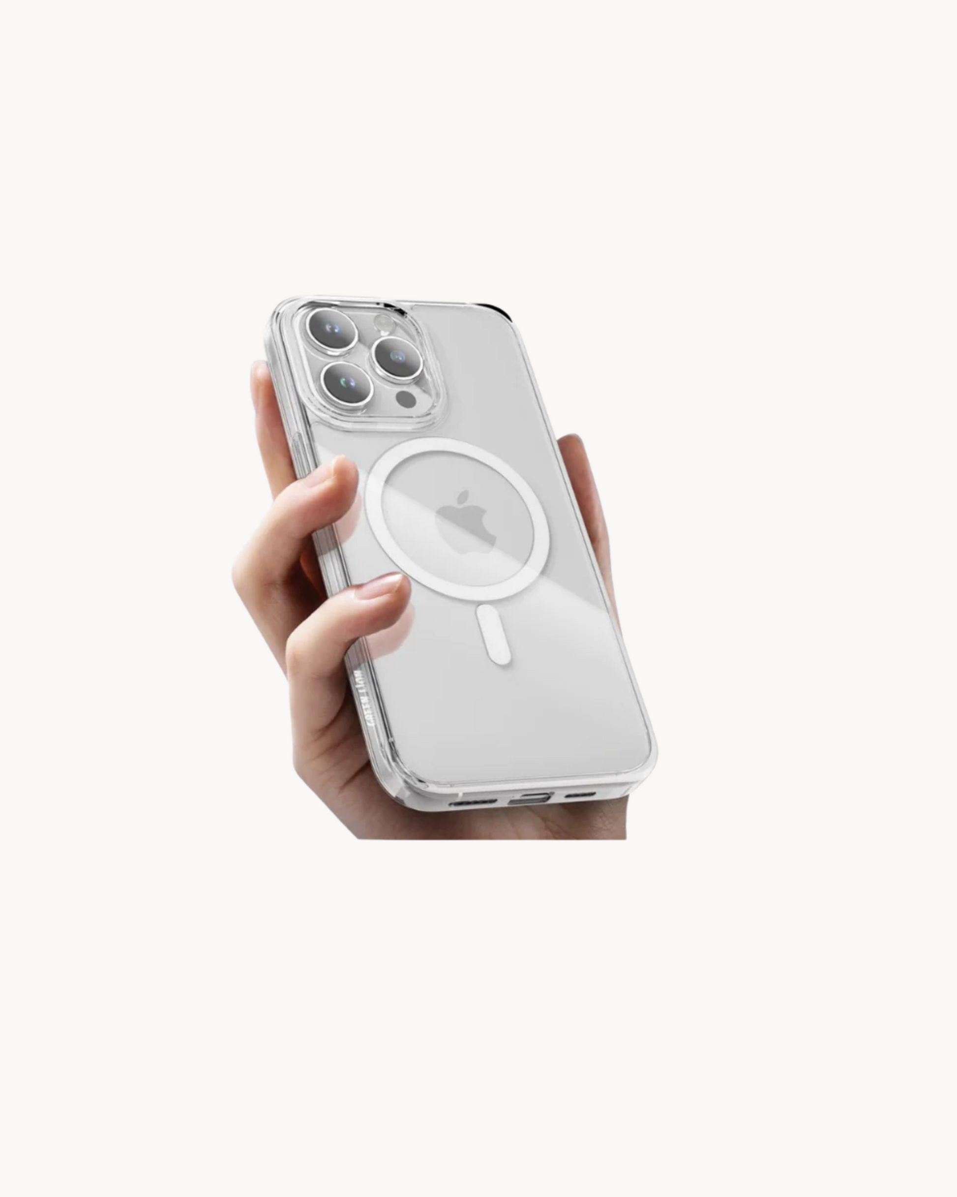 Green Lion Magsafe Crystal Clear Case for iPhone 15 Pro Max / 15 Pro  - Clear